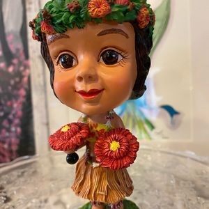 KC Hawaiian Hula Nodder Dolls